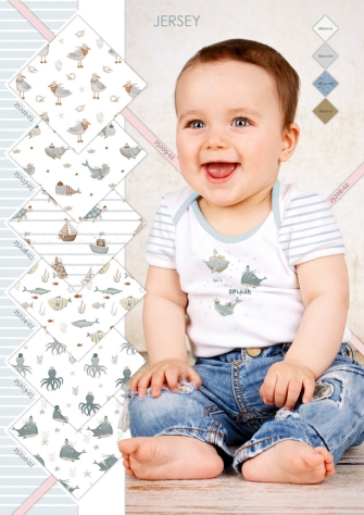 25209-02 ''Well-Dressed Sealife'' panel