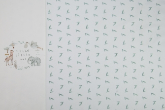 26335-02 "Cute Safari'' Baby Panel