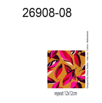 26908-08FT ''Indian Summer Leaves'' print