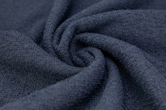 10490-20 (Black) Cotton-mix Bouclé