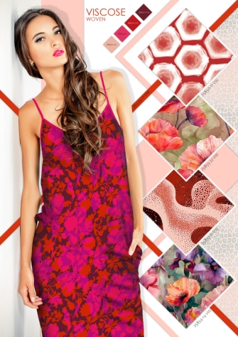 25850-11WV  "back in time" woven viscose