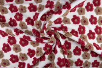 19756 "multi color flower teddy"