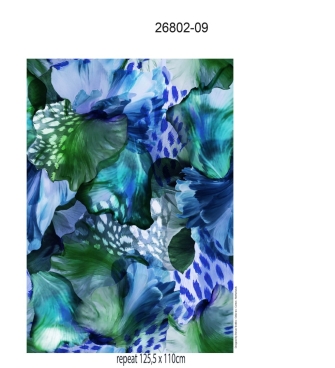 26802-09VI "Silent Serenade" Viscose-jersey print