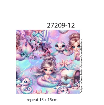 27209-12TR ''Miss Mermaid'' print