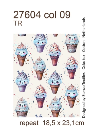 27604-09TR ''ice Ice Baby'' print