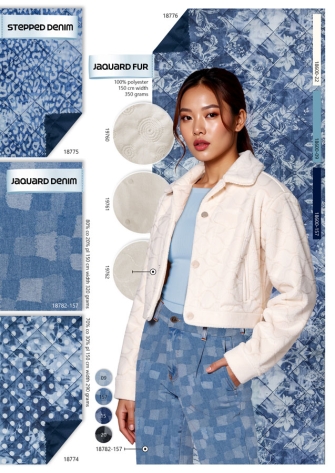 18782-157 "Denim Jacquard Patches"