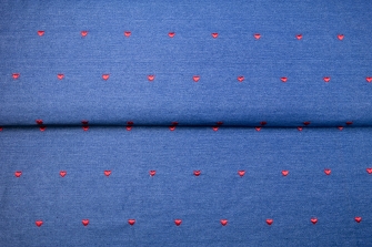 27352-0911 ''Mini Hearts'' Embroidery