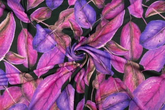 26805-12VI “Veil of Leaves” Viscose-jersey print