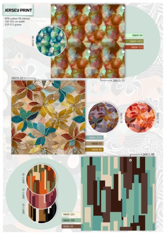 26911-10 ''Large ferns'' print