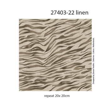27403-22LI ''Beige Zebra'' print