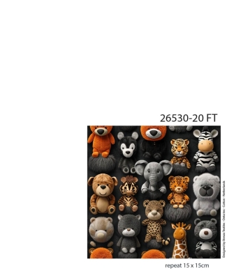 26530-20 ''Cuddle Friends'' FT-print