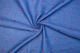 27352-0911 ''Mini Hearts'' Embroidery