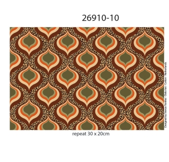26910-10 ''Petal Mosaic'' print