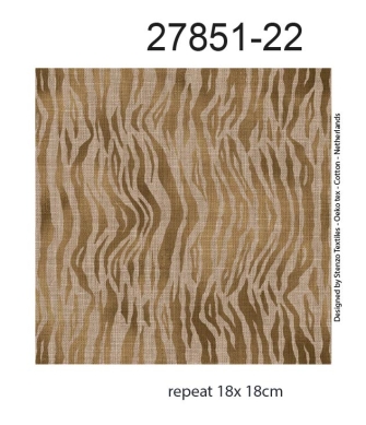 27851-22VW ''Linen Zebra'' print