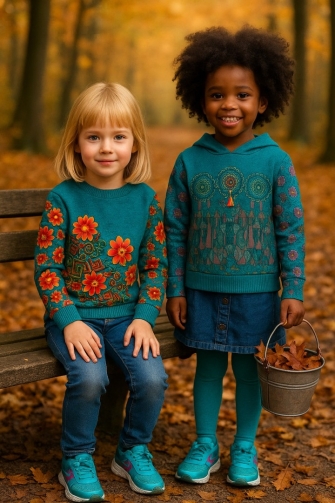 26021 ''Bohemian Flower'' panel