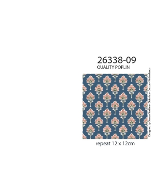 26338-09PL ''Oriental Floral'' print