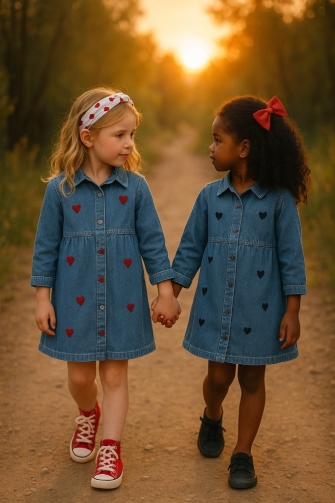 27352-20 ''Mini Hearts'' Embroidery