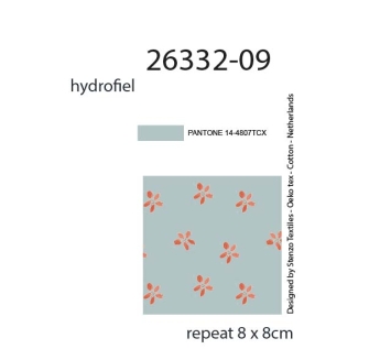 26332-09HD ''Mini Flower'' print