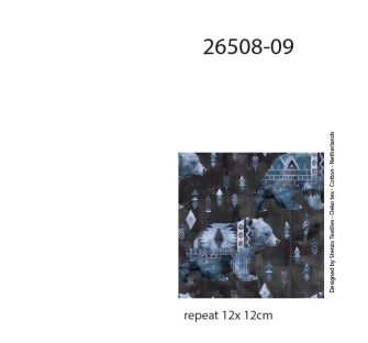 26508-09 ''Aztec Bears'' FT-print