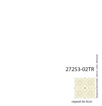 27253-02TR ''Squared Pattern'' print