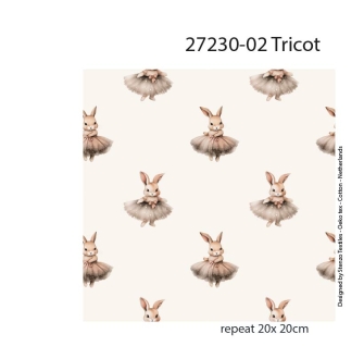 27230-02TR ''Ballet Bunnies'' print