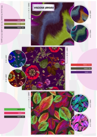 26807-33VI “Winter Bloom” Viscose-jersey print