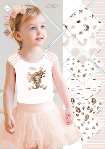 25214-02 ''Baby Mermaid'' panel