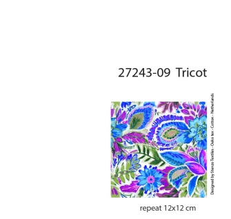 27243-09TR ''Flashy Flowers'' print