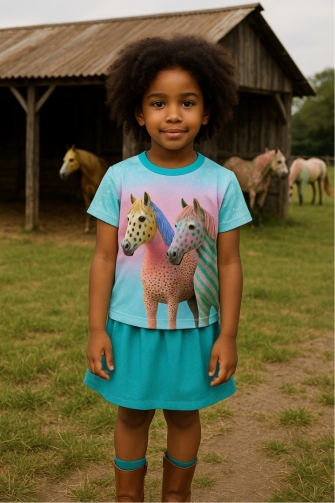 27259 ''Funky Horses'' Panel