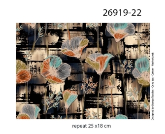 26919-22 ''Corn poppy'' print