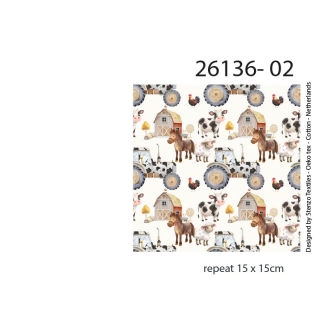 26136-02PL ''Tiny Farm'' print