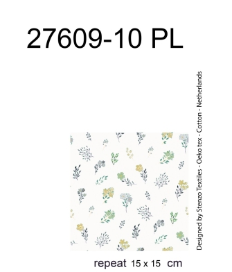 27609-10PL ''Mini Floral'' print
