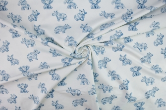 26343-02TR ''Blue Zoo'' print