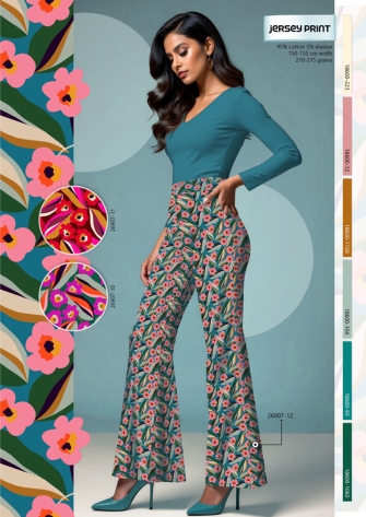 26907-10 ''Botanical Rhythm'' print