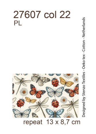 27607-22PL ''Interesting Insects'' print