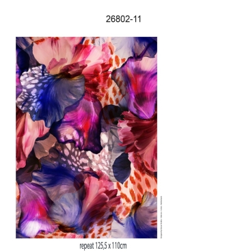 26802-11VI "Silent Serenade" Viscose-jersey print