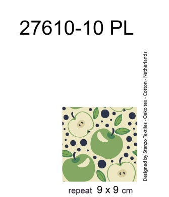 27610-10PL ''Juicy Apple'' print