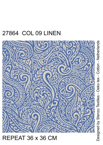 27864-09LI ''Twisted'' print