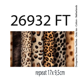 26932FT ''Animal Stripes'' print
