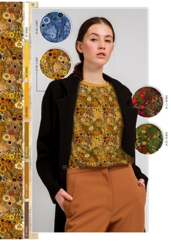 26817-11VI “Retro Spin” Viscose-jersey print