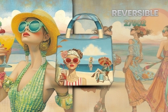 27502 ''By The Riviera'' Bag Panel