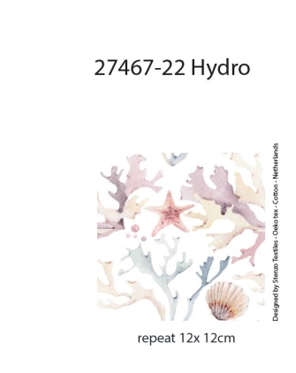 27467-22HD ''Coral'' print