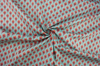 26338-99PL ''Oriental Floral'' print