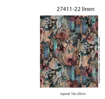 27411-22LI ''Fancy Python'' print