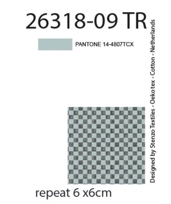 26318-09TR ''Mini Checks'' print