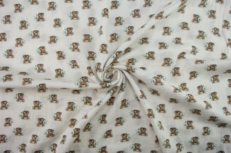 26122HD ''Baby Koala'' Mousseline print