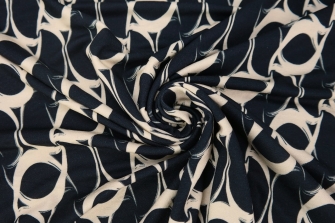 26809-20VI “Looped Harmony” Viscose-jersey print