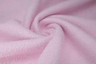 10490-112 (Light Pink) Cotton-mix Bouclé