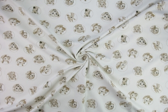 26346-22TR ''Beige Peek-a-Boo'' print