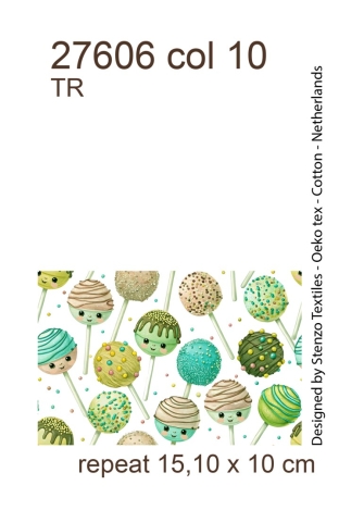27606-10TR ''Lollipop'' print